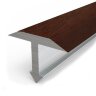 Заказать Профиль Т-образный из ламинированного алюминия Т-26 Л Махагон 2,7 м Заказать Профиль Т-образный из ламинированного алюминия Т-26 Л Махагон 2,7 м