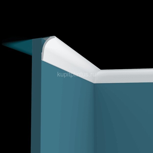 Заказать Потолочный плинтус Перфект Плюс P153 белый ударопрочный полимер 60х41х2000 мм Заказать Потолочный плинтус Перфект Плюс P153 белый ударопрочный полимер 60х41х2000 мм