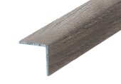Уголок 15х15 мм алюминиевый Л Дуб пепельный (ламинированный) 2,7 м Уголок 15х15 мм алюминиевый Л Дуб пепельный (ламинированный) 2,7 м