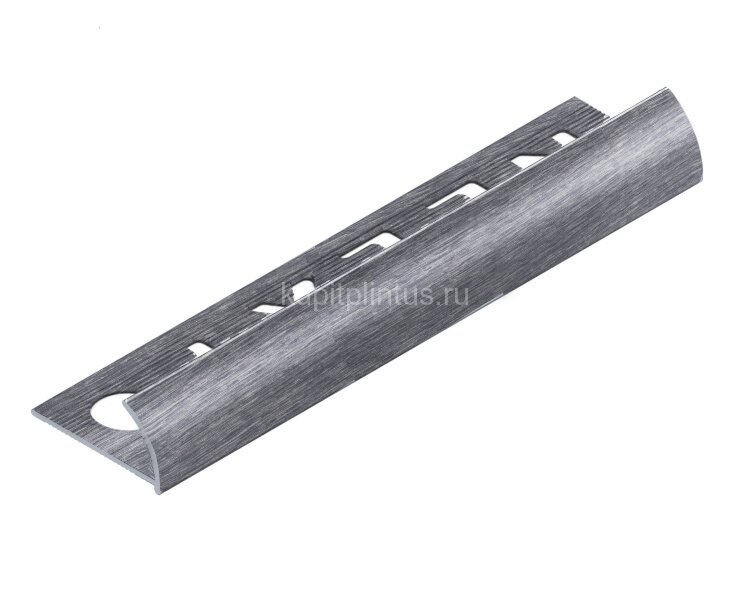 Заказать С-профиль для плитки внешний 10 мм NEEXY PV17-45 BBS-D серебро блестящее браш 2.7 м 