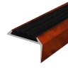 Заказать Порог угловой с черной резиновой вставкой Д01 КД Пробка 2,7 м Заказать Порог угловой с черной резиновой вставкой Д01 КД Пробка 2,7 м