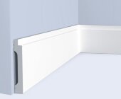 Напольный плинтус 70х12 мм Hiwood B70V3 белый полистирол 2 м Напольный плинтус 70х12 мм Hiwood B70V3 белый полистирол 2 м