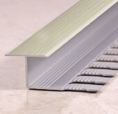 Алюминиевый профиль Т-образный 16 мм Т-16 КД Дуб жемчужный 2,7 м