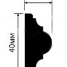Заказать Молдинг 40х19 Hiwood D40V1 из полистирола 2 м Заказать Молдинг 40х19 Hiwood D40V1 из полистирола 2 м