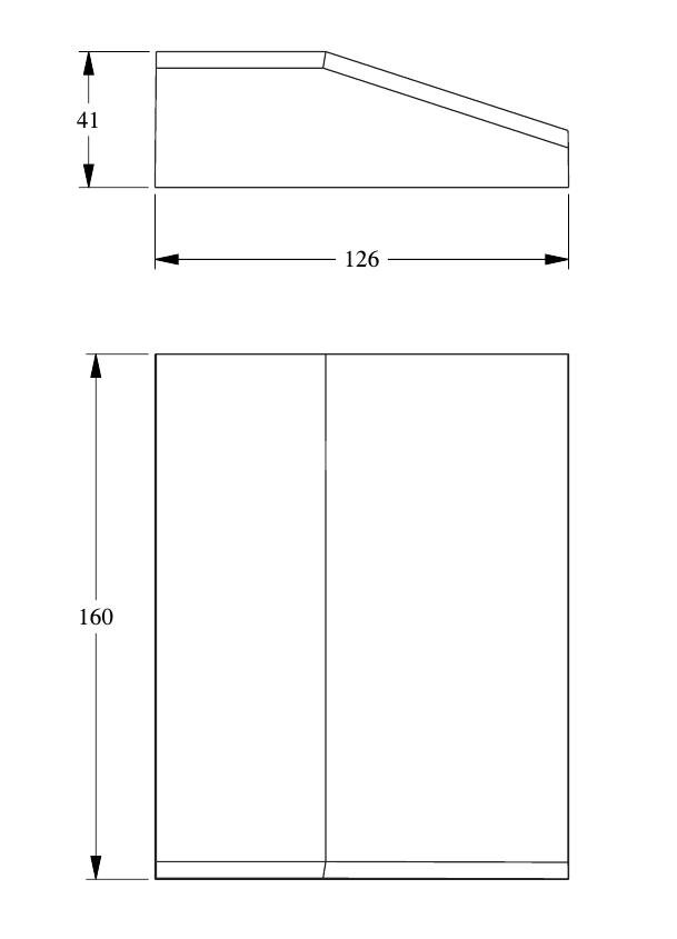 Заказать Дверной декор Orac Decor Duropolymer D330LR 126х160 мм 