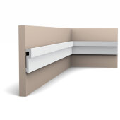 Молдинг Orac Decor Duropolymer PX198 белый дюрополимер 200x2x8.3 см Молдинг Orac Decor Duropolymer PX198 белый дюрополимер 200x2x8.3 см