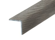 Уголок 30х30 мм алюминиевый КД Дуб арктик (декорированный) 2,7 м