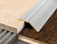 Разноуровневый порог С2 Серебро НЕ (анодированный) 2,7 м Разноуровневый порог С2 Серебро НЕ (анодированный) 2,7 м