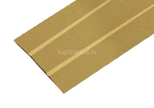 Заказать Порог одноуровневый с покрытием порошковая эмаль А6 КР Золото 2,7 м Заказать Порог одноуровневый с покрытием порошковая эмаль А6 КР Золото 2,7 м