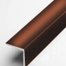 Заказать Алюминиевый уголок защитный 30х30 мм прямой PV75-11 коричневый блестящий 2,7 м Заказать Алюминиевый уголок защитный 30х30 мм прямой PV75-11 коричневый блестящий 2,7 м