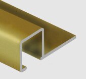 Алюминиевый П-профиль 12х12 мм Gunsen PV32-12 песок матовый 2,7 м Алюминиевый П-профиль 12х12 мм Gunsen PV32-12 песок матовый 2,7 м