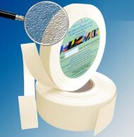 Лента абразивная цветная противоскользящая самоклеящаяся Antislip Systems 25 мм крупная зернистость Прозрачная ролик 18,3 м Лента абразивная цветная противоскользящая самоклеящаяся Antislip Systems 25 мм крупная зернистость Прозрачная ролик 18,3 м