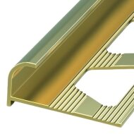 Профиль алюминиевый С-образный ПО-13 бронза матовая 2,7 м Профиль алюминиевый С-образный ПО-13 бронза матовая 2,7 м