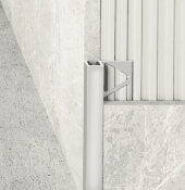 П-профиль алюминий 12 мм Effector A 88.E01 серебро глянец 2,7 м