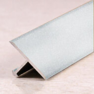 Алюминиевый Т-профиль 26 мм ПТ-26 Белый муар 2,7 м Алюминиевый Т-профиль 26 мм ПТ-26 Белый муар 2,7 м