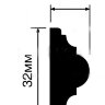Заказать Молдинг 32х15 Hiwood D32V1 из полистирола 2 м 