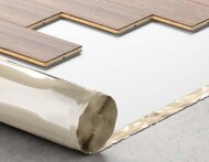 Подложка Cezar Pro Parquet Roll для паркетных полов золото 2 мм 15 м2