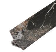 Плинтус для столешницы Cezar BL33 106 Эрамоза черный 3 м Плинтус для столешницы Cezar BL33 106 Эрамоза черный 3 м