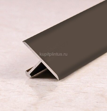 Заказать Профиль Т-образный 20 мм полукруглый алюминий PV37-06 бронза матовая 2,7 м Заказать Профиль Т-образный 20 мм полукруглый алюминий PV37-06 бронза матовая 2,7 м