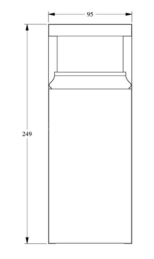 Заказать Дверной декор Orac Decor Duropolymer D310 95х249 мм Заказать Дверной декор Orac Decor Duropolymer D310 95х249 мм
