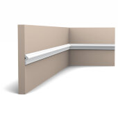 Молдинг Orac Decor Duropolymer PX201 белый дюрополимер 200x2.5x9 см Молдинг Orac Decor Duropolymer PX201 белый дюрополимер 200x2.5x9 см