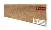 Напольный плинтус МДФ Teckwood цветной 75х16 Ясень Золотой 2.15 м