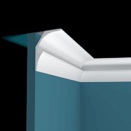 Потолочный плинтус Перфект Плюс P177 белый ударопрочный полимер 120х90х2000 мм Потолочный плинтус Перфект Плюс P177 белый ударопрочный полимер 120х90х2000 мм