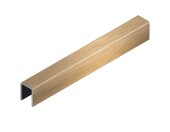 П-профиль 10х10х10 мм из нержавеющей стали NEEXY PVS97-04 BG золото браш 2.7м П-профиль 10х10х10 мм из нержавеющей стали NEEXY PVS97-04 BG золото браш 2.7м