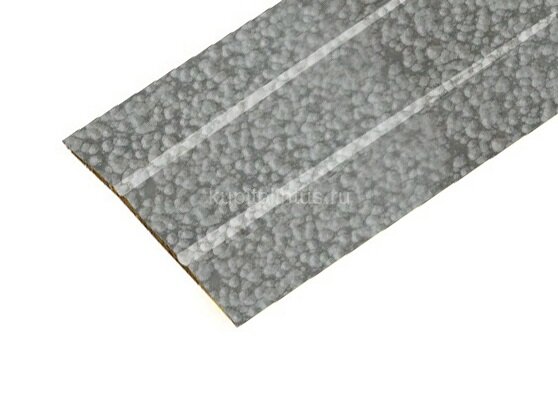 Заказать Порог одноуровневый с покрытием порошковая эмаль А6 КР Серый мрамор 2,7 м Заказать Порог одноуровневый с покрытием порошковая эмаль А6 КР Серый мрамор 2,7 м