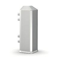 Уголок внешний для напольного плинтуса 70 мм Мега-Трейд ДЛ-70ун серебро Уголок внешний для напольного плинтуса 70 мм Мега-Трейд ДЛ-70ун серебро