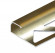 Заказать Алюминиевый C-профиль окантовочный для плитки 12 мм PV15-13 песок блестящий 2,7 м 