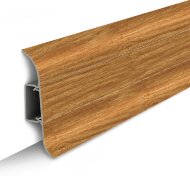 Плинтус ПВХ напольный 55 мм Идеал Классик К-П55 281 палисандр 2,2 м Плинтус ПВХ напольный 55 мм Идеал Классик К-П55 281 палисандр 2,2 м