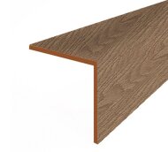 Уголок ПВХ двухсторонний IDEAL У30 отделочный 211 Дуб рустик 2,7 м Уголок ПВХ двухсторонний IDEAL У30 отделочный 211 Дуб рустик 2,7 м