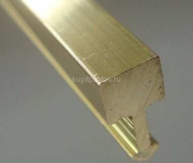 Заказать Профиль Т-образный (вставка) ЛПТ-05 латунный браш 2,7 м 