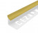Заказать Внутренний угол ПВХ для плитки 12 мм Cezar 127 Светло-желтый 2,5 м 