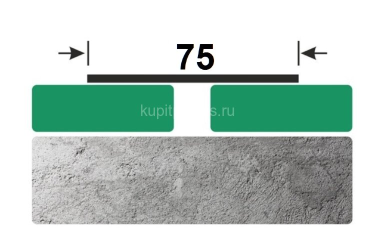 Заказать Стальная полоса 75 мм FB 75 P полированная 3м Заказать Стальная полоса 75 мм FB 75 P полированная 3м