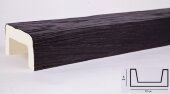 Декоративная балка из полиуретана 60х120 мм Уникс Модерн М12 Венге 3 м Декоративная балка из полиуретана 60х120 мм Уникс Модерн М12 Венге 3 м