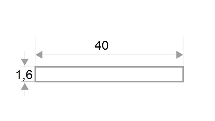 Заказать Алюминиевая полоса 40 мм серебристый муар толщиной 1,6 мм 3м Заказать Алюминиевая полоса 40 мм серебристый муар толщиной 1,6 мм 3м