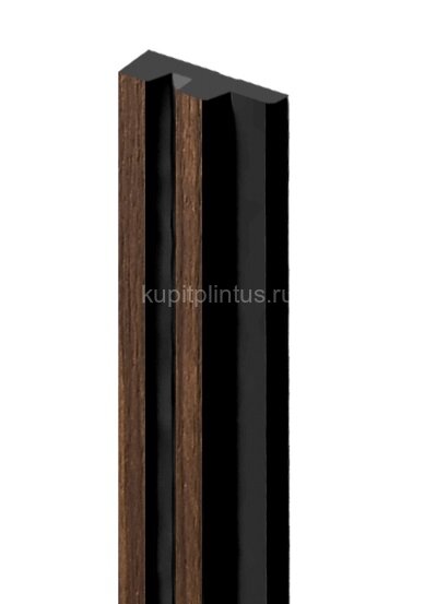 Заказать Финишный молдинг 11х34 мм HiWood LF129A BR396NK под дерево 2,7 м 