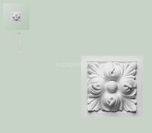 Заказать Декоративный элемент Orac Decor Duropolymer D210 96х96 мм 