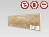 Напольный плинтус МДФ Teckwood цветной 80х10 Дуб Крафт 2.15 м