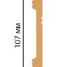 Заказать Напольный плинтус Decomaster D105-74 ШК/18 из полистирола 107х12х2400 мм 