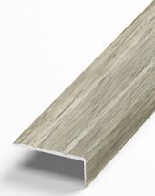 Порог угловой из алюминия Д1 КД Дуб северный (декорированный) 2,7 м Порог угловой из алюминия Д1 КД Дуб северный (декорированный) 2,7 м