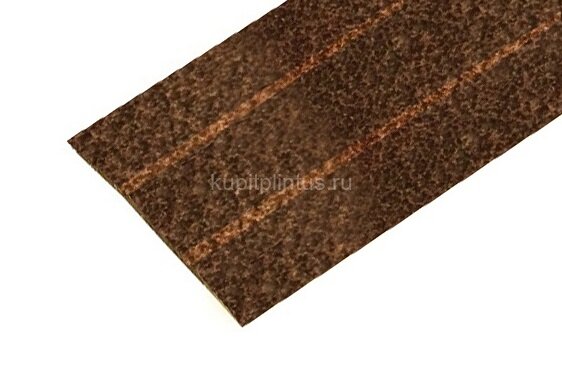 Заказать Порог одноуровневый с покрытием порошковая эмаль А6 КР Медный антик 2,7 м Заказать Порог одноуровневый с покрытием порошковая эмаль А6 КР Медный антик 2,7 м