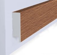 Финишный молдинг Hiwood LF1 BR396 под дерево 50х17 мм 2,7 м Финишный молдинг Hiwood LF1 BR396 под дерево 50х17 мм 2,7 м