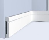 Напольный плинтус 70х12 мм Hiwood B70V1L белый полистирол 2 м Напольный плинтус 70х12 мм Hiwood B70V1L белый полистирол 2 м