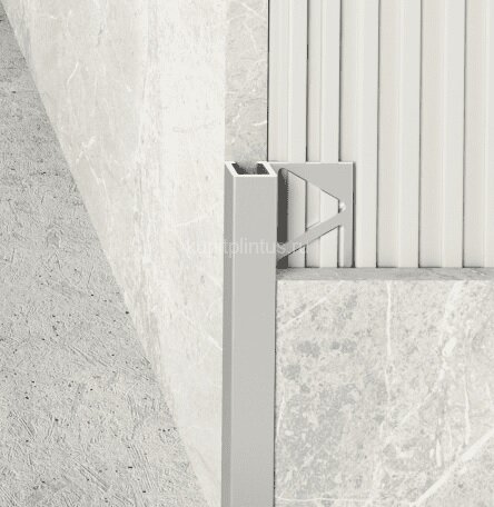 Заказать П-профиль алюминий 12 мм Effector A 88.01 серебро 2,7 м 