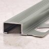 Заказать Профиль для ступеней с рифлением П-образный 20х12 мм PV52-02 серебро матовое 2,7 м Заказать Профиль для ступеней с рифлением П-образный 20х12 мм PV52-02 серебро матовое 2,7 м