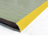 Гибкий С-образный профиль из алюминия 8 мм эконом PV10-04 Золото матовое 2,7 м
