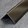 Заказать Алюминиевый уголок 20х20 мм ПН20х20 наружний бронза матовая 2,7 м Заказать Алюминиевый уголок 20х20 мм ПН20х20 наружний бронза матовая 2,7 м